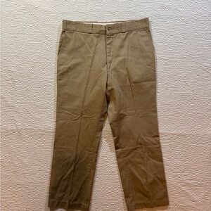 VINTAGE Duck Head Pants Mens 38x30 Khaki Chino 90s Tan Cotton Causal Golf Preppy